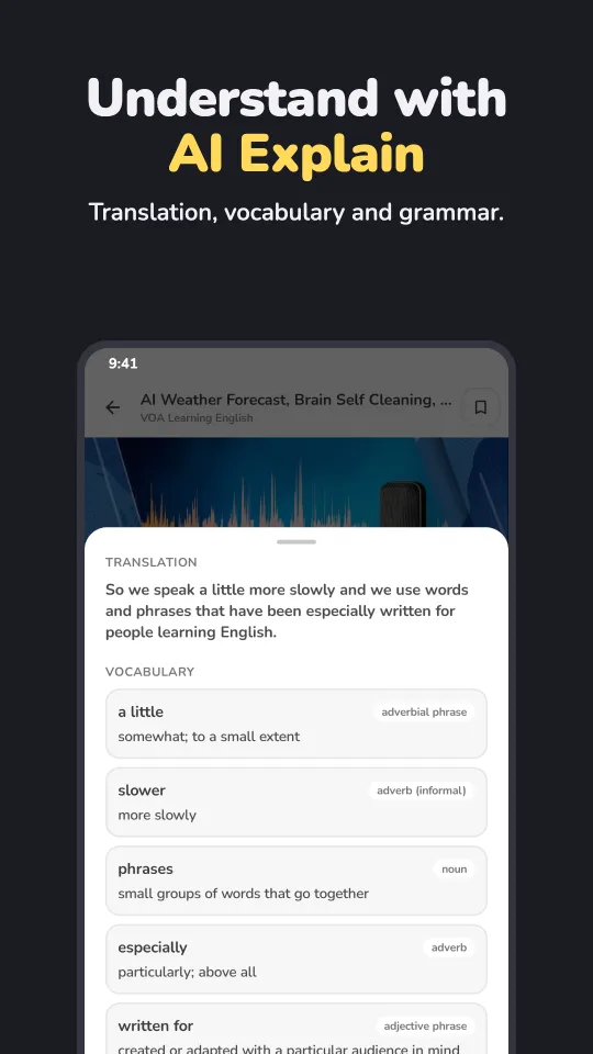 Mimic AI explanations